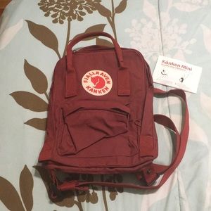 Fjallraven Kanken Mini backpack RED